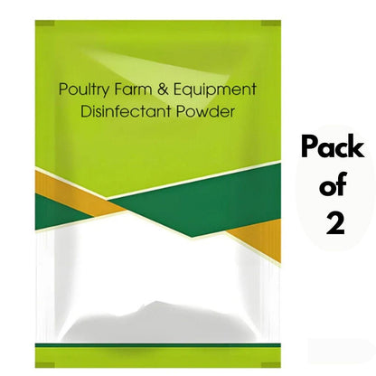 Poultry Farm & Equipment Disinfiecant Powder 200 gm Pack of 2