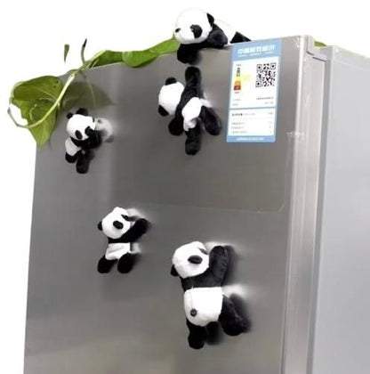 Stylish Refrigerator Cute Magnetic Panda for Home and Office (Pack of 4)