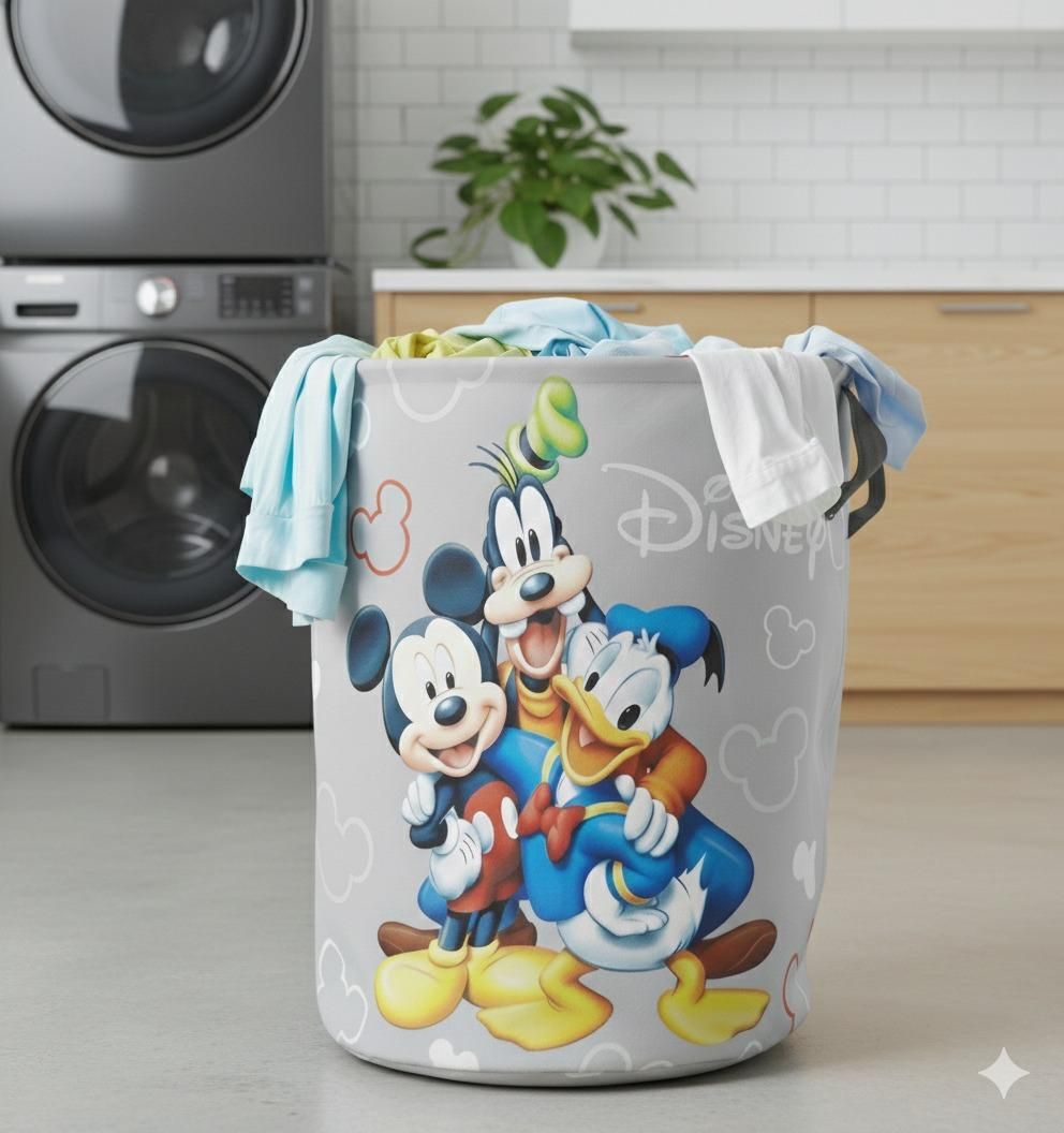 Laundry Basket With Handles - Pack of 2